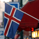 Bandera de Islandia. AP